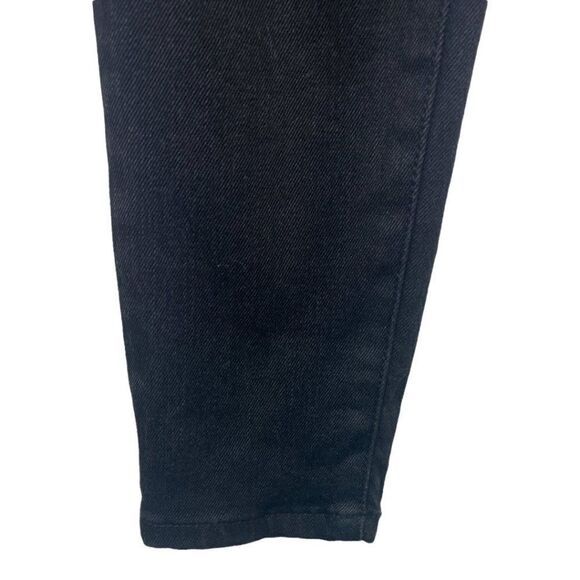 JOE'S JEANS Womens Black Destroyed High Rise Skinny Leg Stretch Jeans US 24 - Picture 7 of 11